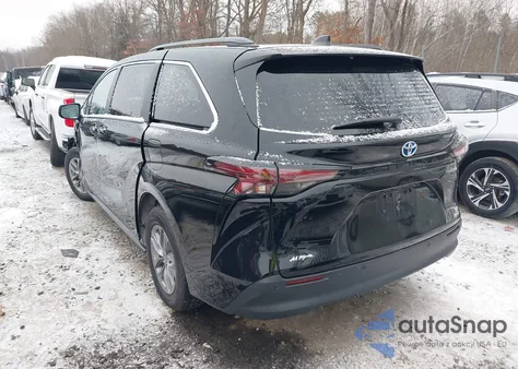 2024 Toyota Sienna Xle from USA, damaged, VIN 5TDYRKEC6RS206960